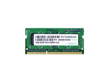 APACER SODIMM DDR3 4GB 1333MHz