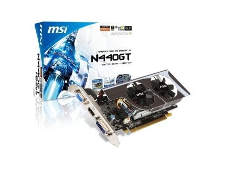 MSI GeForce 1GB 128bit N440GT-MD1GD3 LP