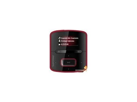 PHILIPS SA3RGA02R 02 GoGear RaGa 2GB MP3 plejer crveni