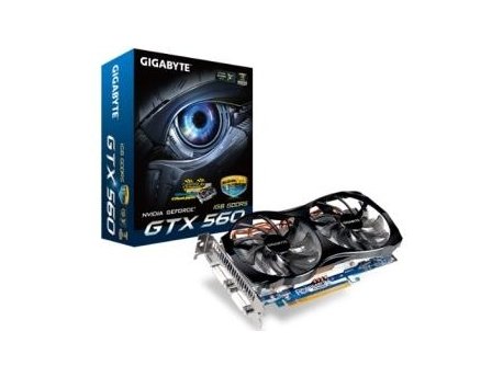 GIGABYTE NVidia GeForce GTX 560 1GB 256bit GV-N56GOC-1GI