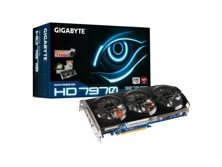 GIGABYTE AMD Radeon HD 7970 3GB 384bit GV-R797TO-3GD