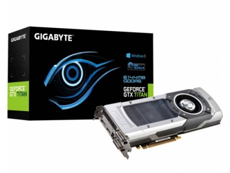 GIGABYTE GTX TITAN 6GB 384bit GV-NTITAN-6GD-B