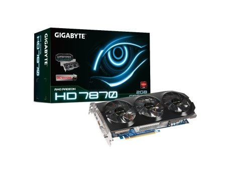 GIGABYTE AMD Radeon HD 7870 2GB 256bit GV-R787OC-2GD