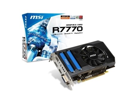 MSI AMD Radeon HD 7770 1GB 128bit R7770-PMD1GD5