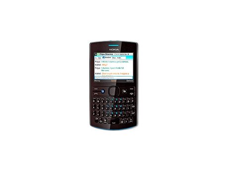 NOKIA 205 Asha Cyan Dark Rose Dual Sim