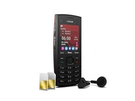 NOKIA X2-02 Bright Red Dual Sim