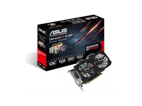 ASUS R7 260X 1GB 128bit R7260X-DC2OC-1GD5