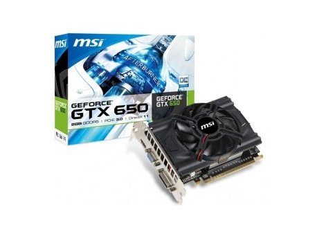 MSI GeForce GTX 650 2GB 128bit N650-2GD5 OC