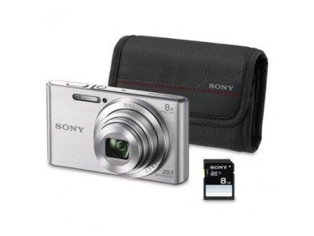 SONY DSC-W830 Silver + Torbica + 8GB