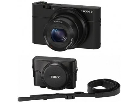 SONY Cyber-shot DSC-RX100 + LCJ-RXAB + 16GB class 10
