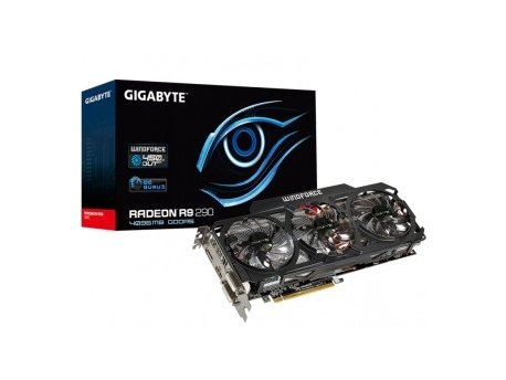 GIGABYTE Radeon R9 290 4GB 512bit GV-R929OC-4GD