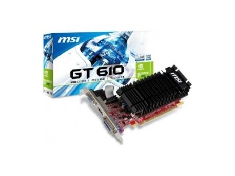 MSI GeForce GT 610 2GB 64bit N610-2GD3H LP