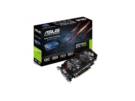 ASUS GTX 750 Ti 2GB 128bit GTX750TI-OC-2GD5