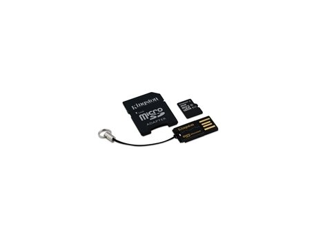KINGSTON Micro SD 8GB+SD adapter+card reader MBLY10G2 8GB