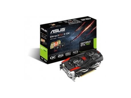 ASUS NVidia GeForce GTX 760 2GB 256bit GTX760-DC2OC-2GD