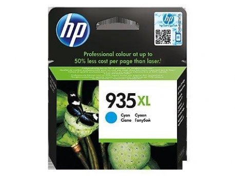 HP No. 935XL High Yield Cyan Ink Cartridge C2P24AE