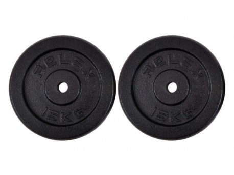 RELAX Tegovi set 2x15kg liveni RX PL01-15