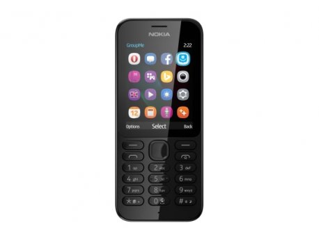 NOKIA 222 Black Dual Sim