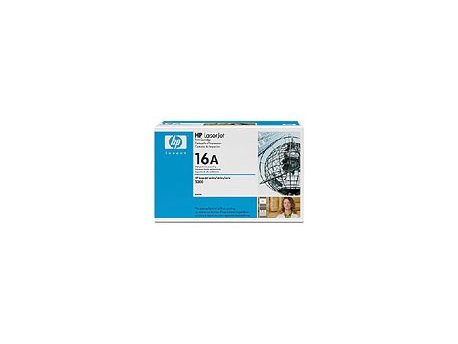 HP 6A Black Original LaserJet Toner Cartridge, Q7516A