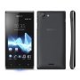 SONY ST26i Xperia J Black + White cover - slika 1