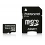 TRANSCEND MicroSD 16GB + SD adapter TS16GUSDHC4 - slika 1