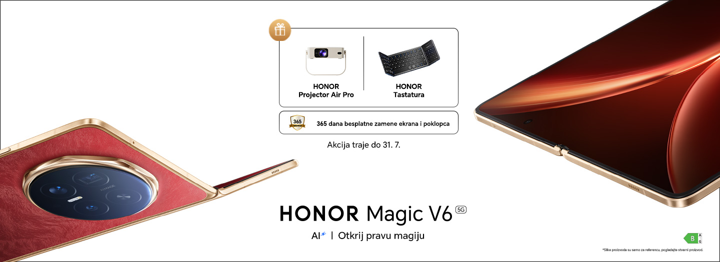 HONOR V6 POKLON AKCIJA