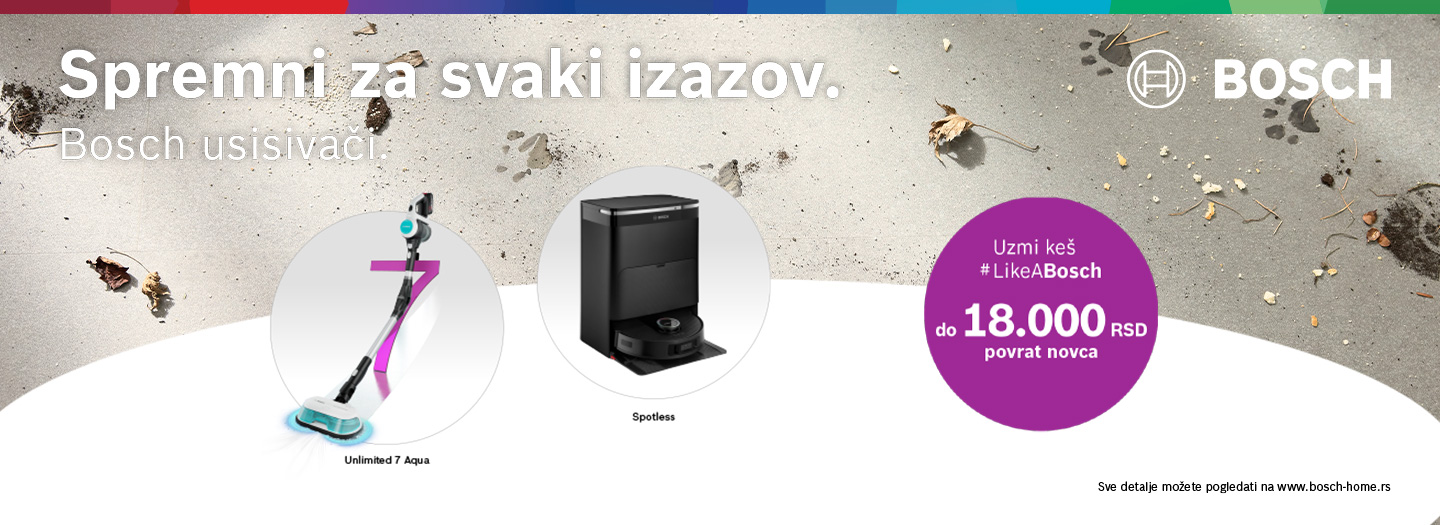 Bosch Cash Back Usisivaci