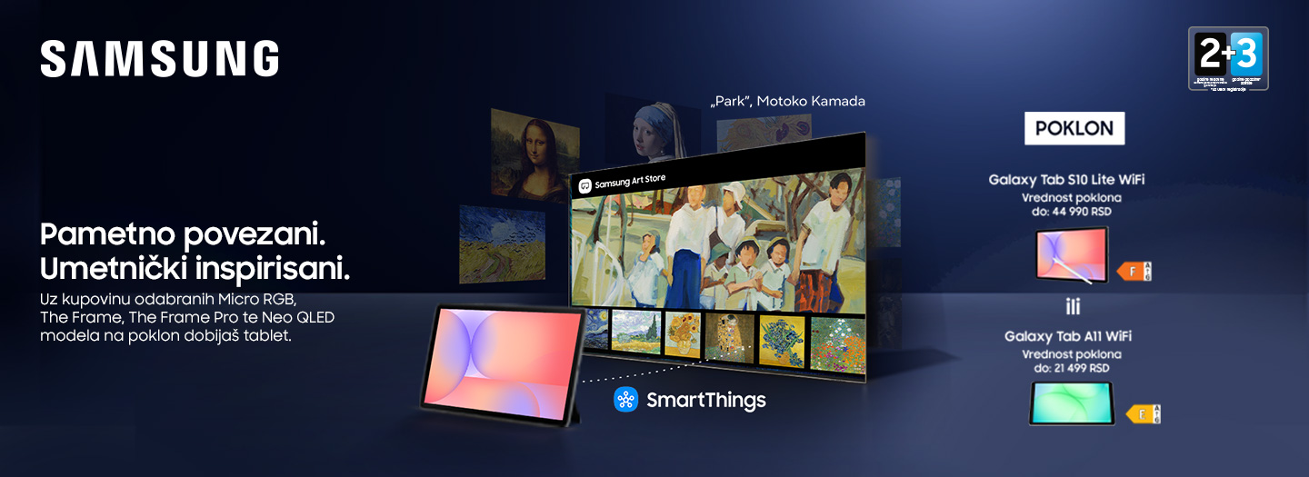 Samsung TV Poklon Tablet Akcija