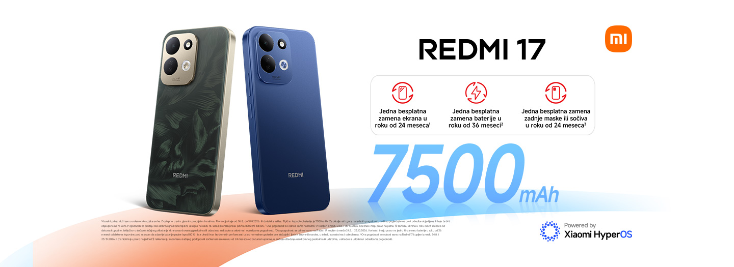 Xiaomi Redmi 17 Premium Usluga