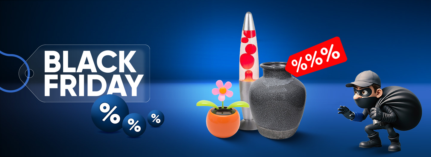 DEKORACIJA BLACK FRIDAY 2025