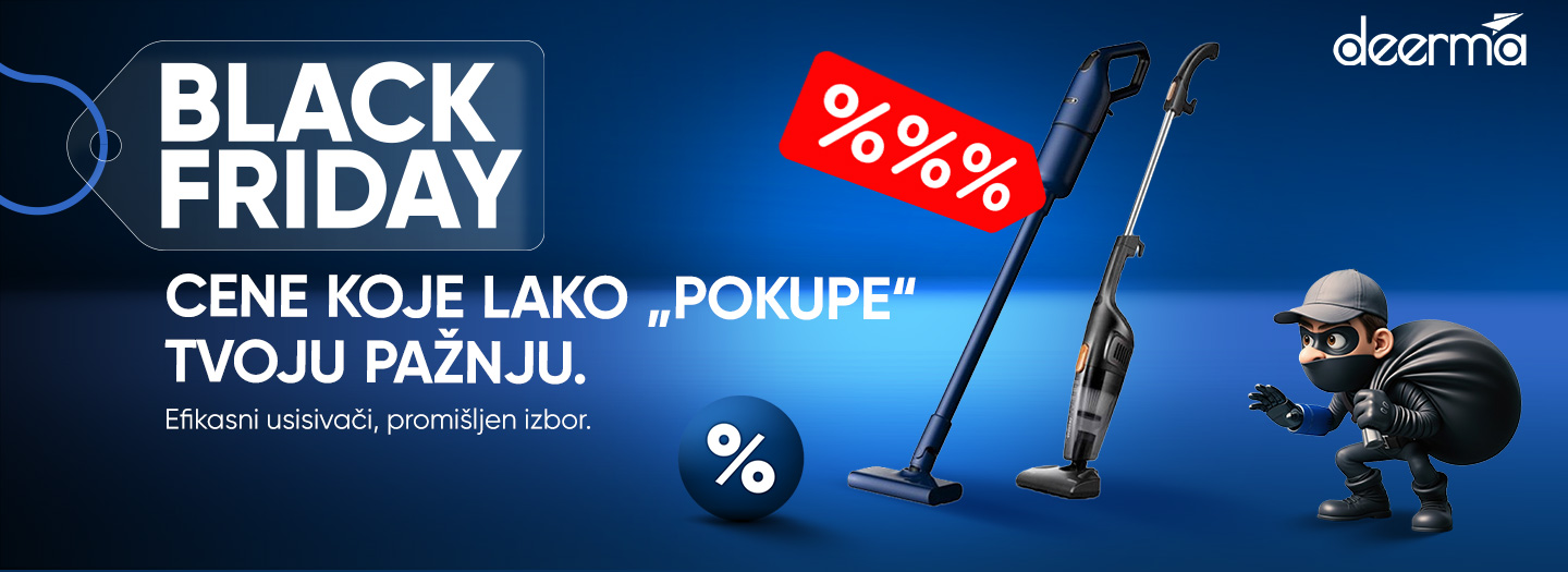 DEERMA USISIVACI BLACK FRIDAY