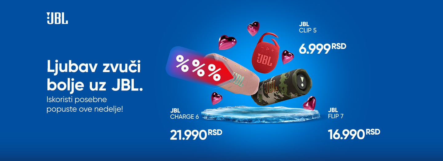 LJUBAV ZVUCI BOLJE UZ JBL