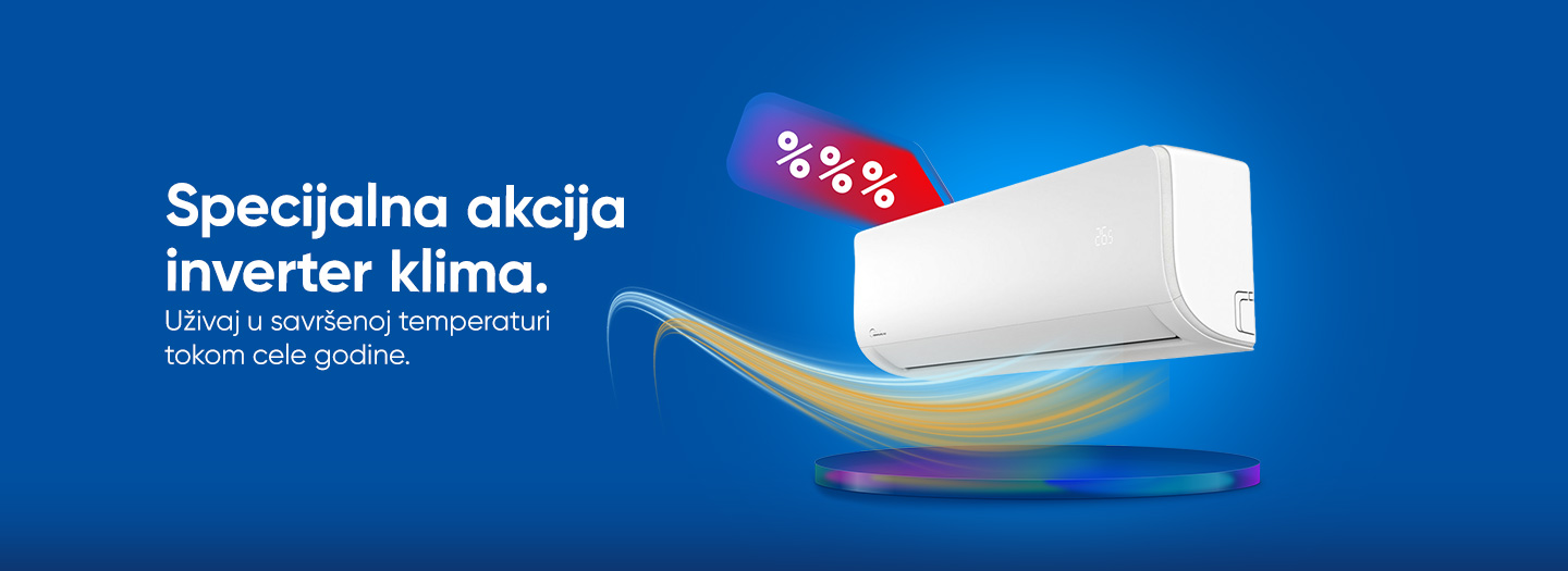 IZDVOJENA PONUDA INVERTER KLIMA