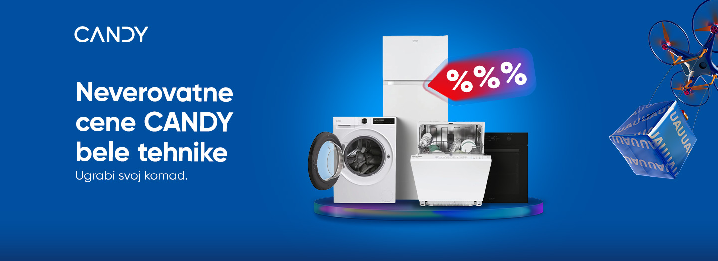 CANDY BELA TEHNIKA AKCIJA