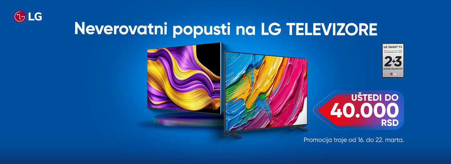 LG TELEVIZORI NEDELJNA AKCIJA