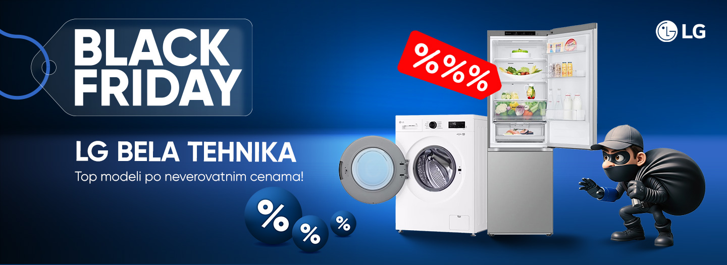 LG BELA TEHNIKA BLACK FRIDAY