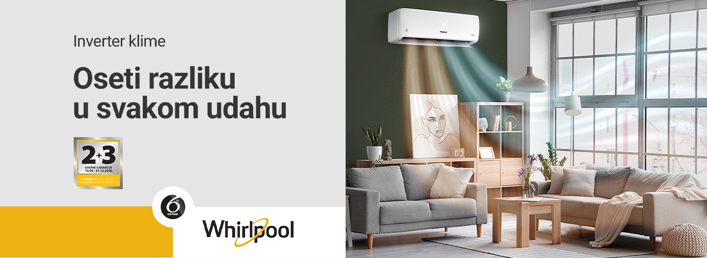 WHIRLPOOL INVERTER KLIME