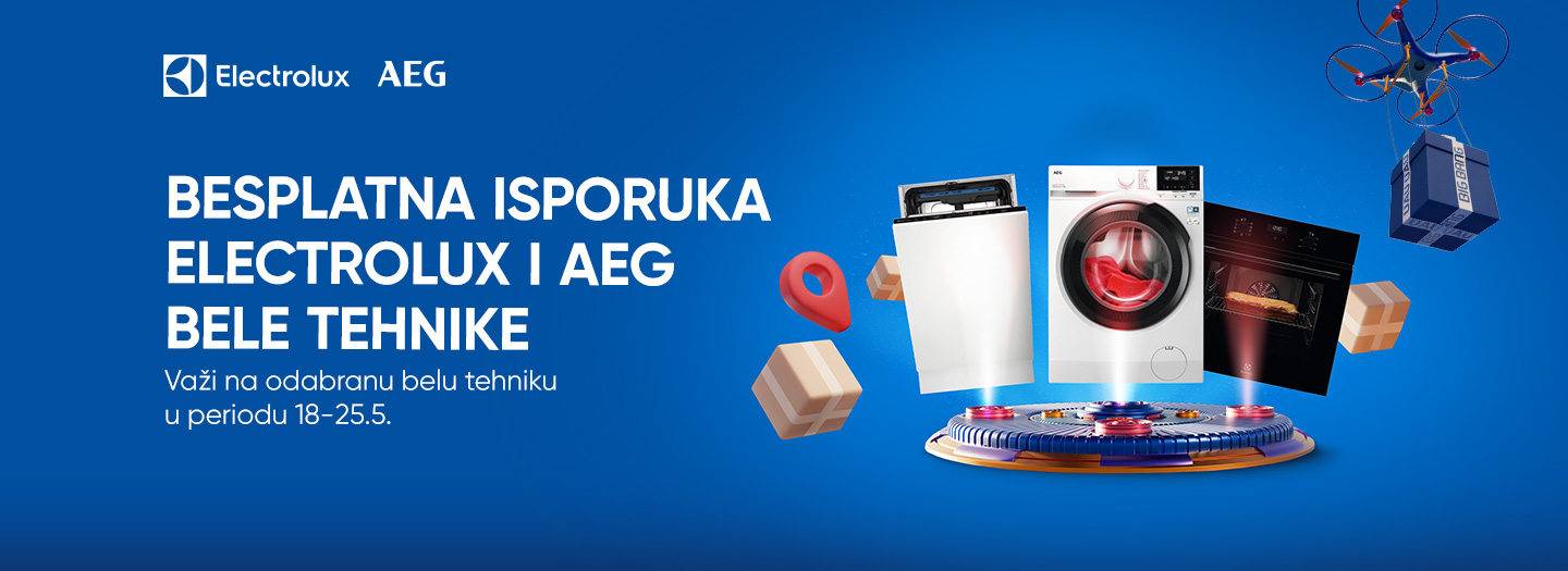 Electrolux i AEG bela tehnika besplatna isporuka akcija
