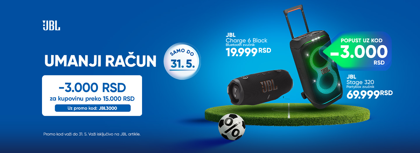 UMANJI RACUN UZ JBL KOD