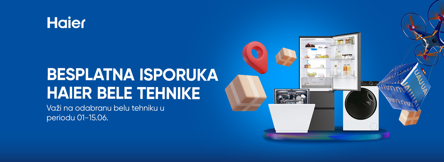 HAIER BELA TEHNIKA BESPLATNA ISPORUKA