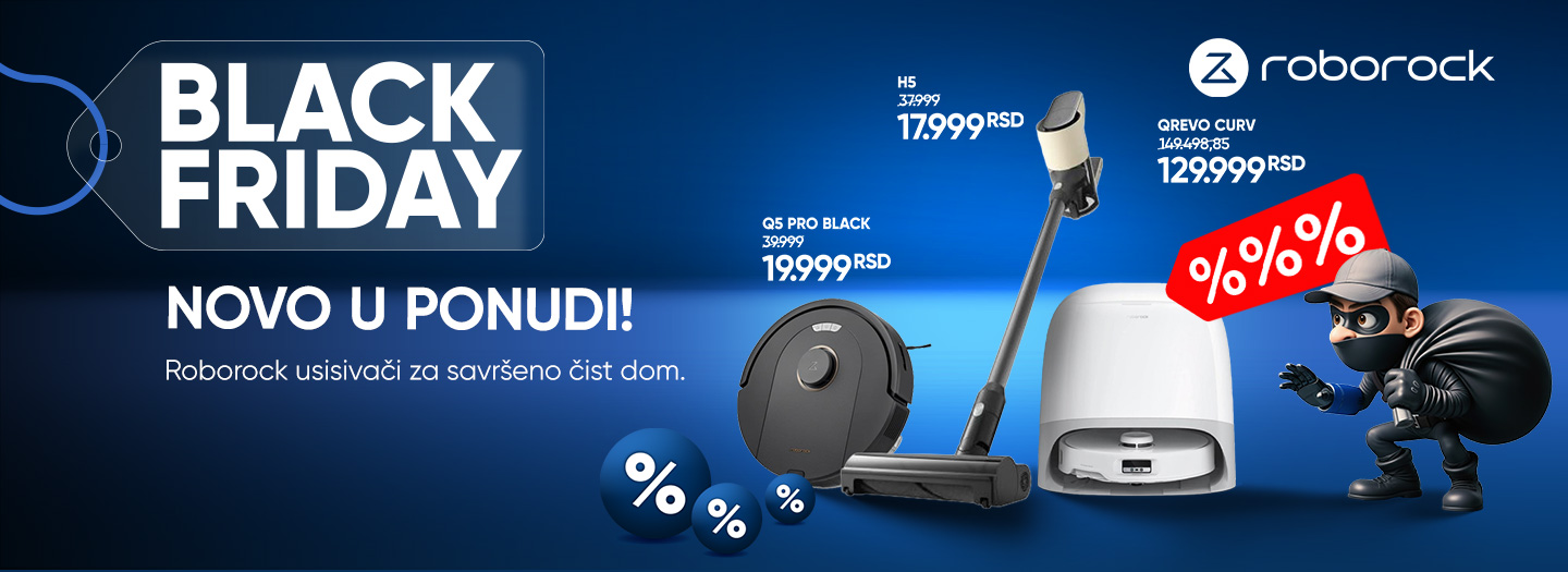 ROBOROCK USISIVACI - NOVO U PONUDI