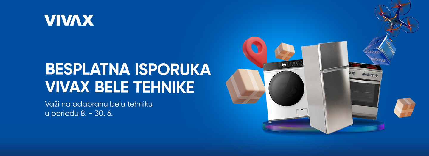 VIVAX BESPLATNA ISPORUKA BELE TEHNIKE