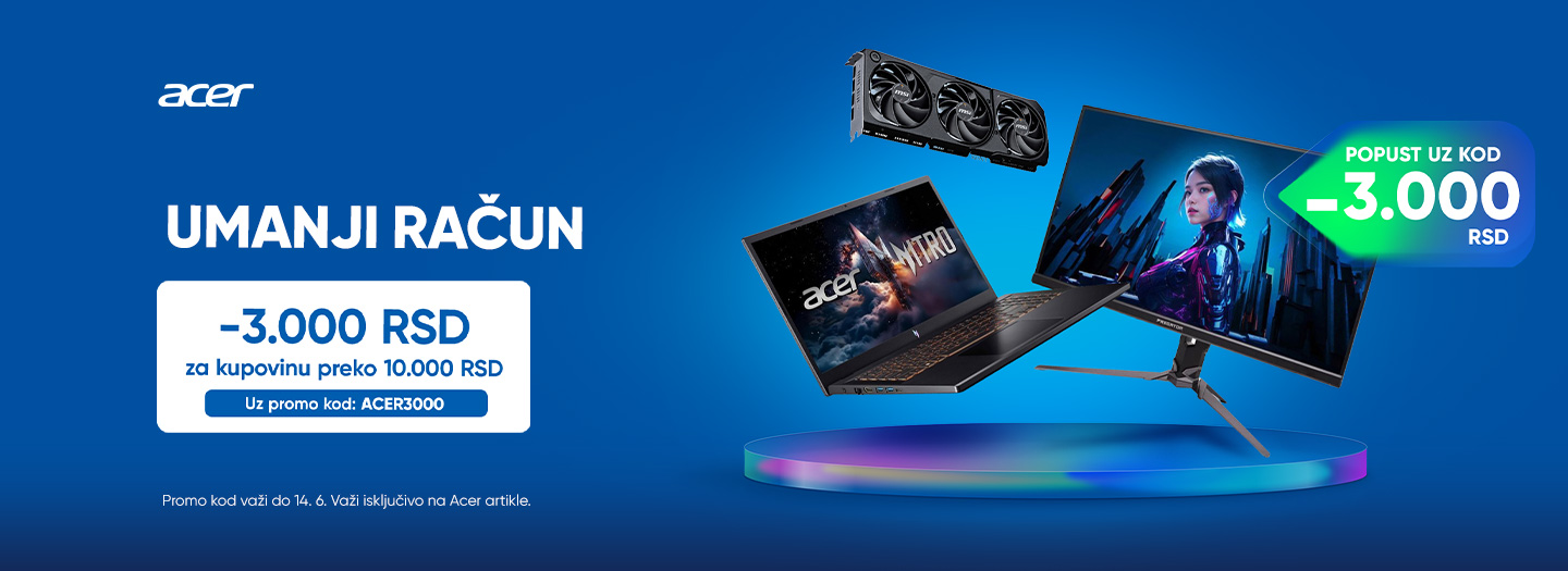 ACER PROMO KOD AKCIJA