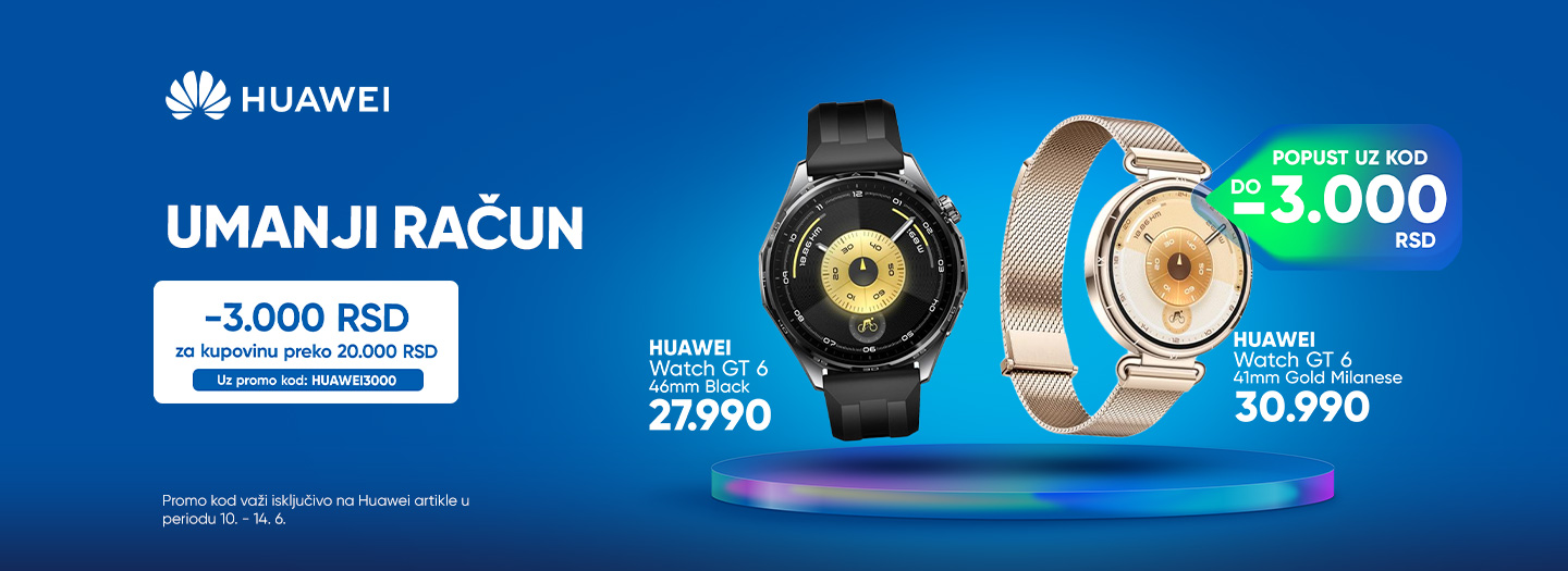 UMANJI RACUN 3000 RSD UZ HUAWEI