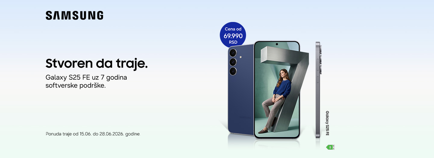Samsung S25 FE Promocija