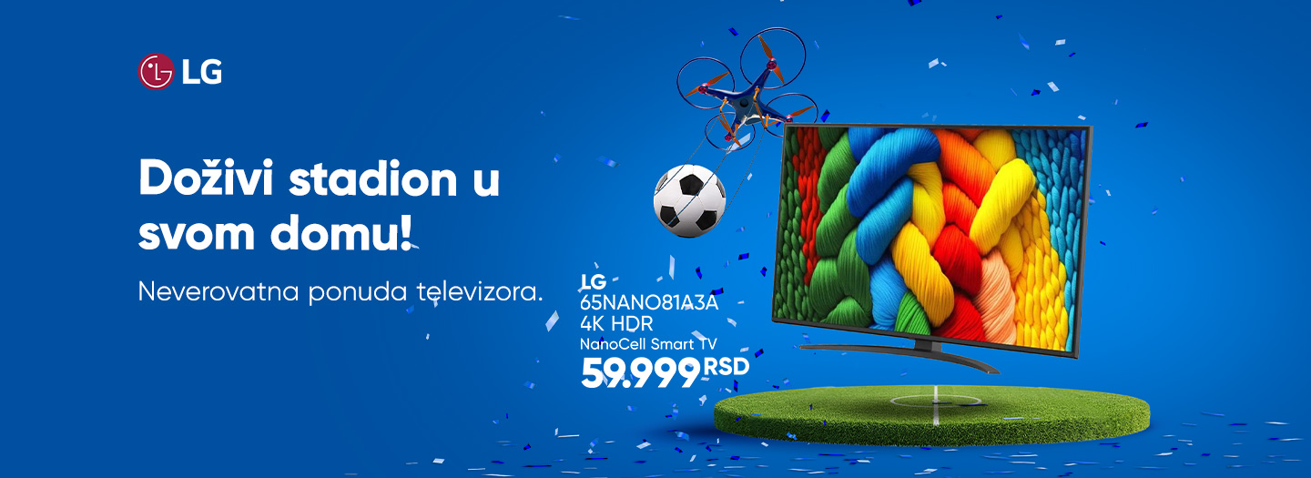 LG Televizori Nedeljna Akcija