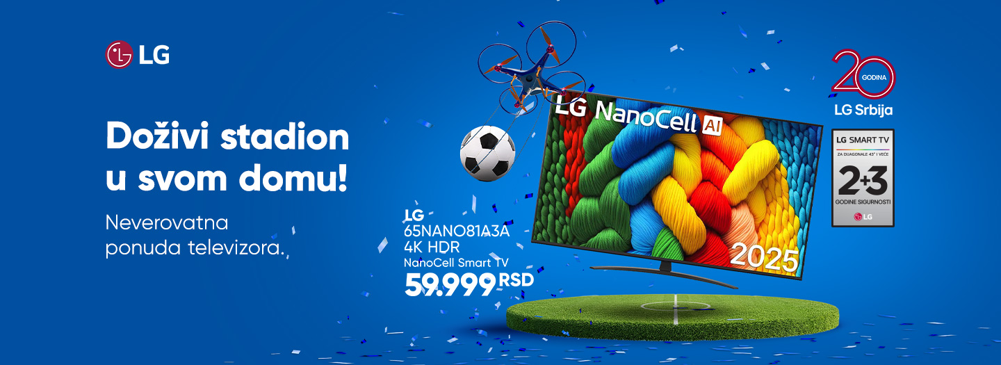 LG TELEVIZORI PROMO AVGUST