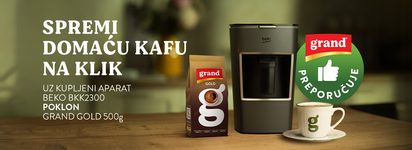 Beko Aparat Za Kafu i Poklon Grand Kafa
