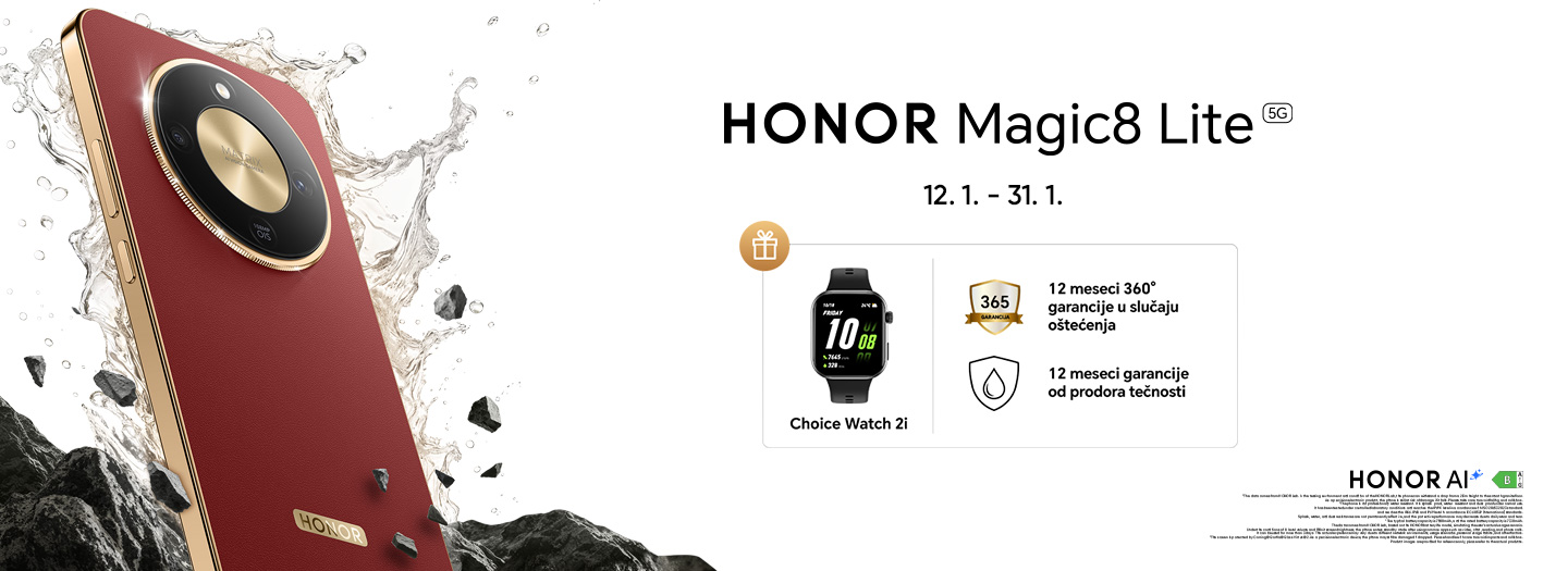 HONOR Magic 8 lite je stigao