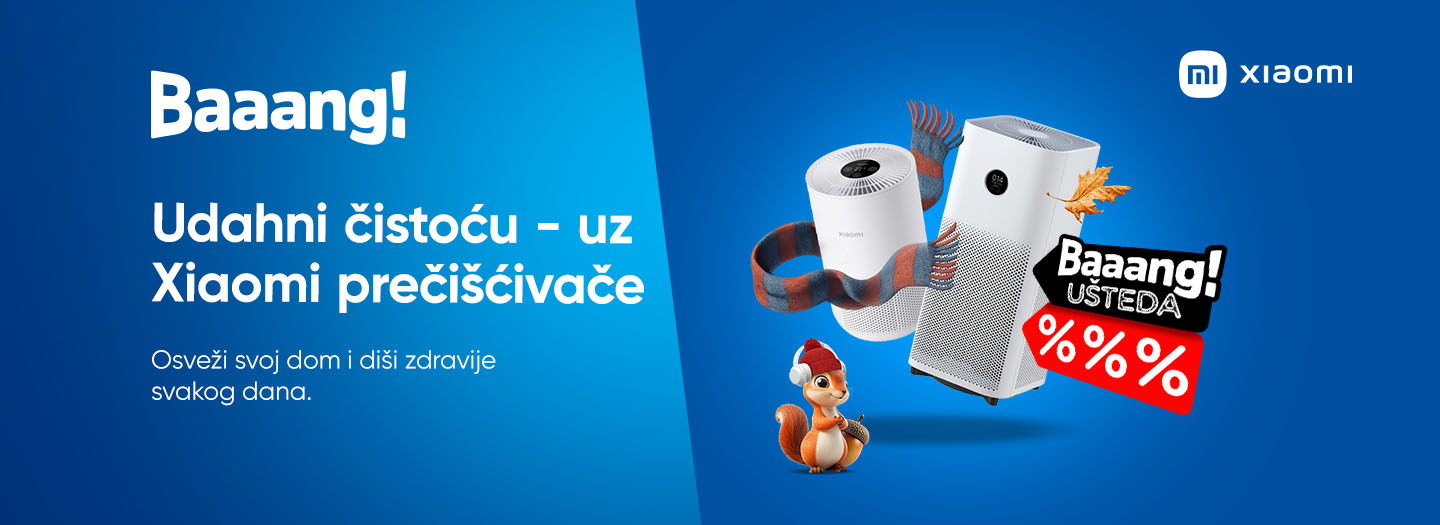 Udahni cistocu uz Xiaomi preciscivace